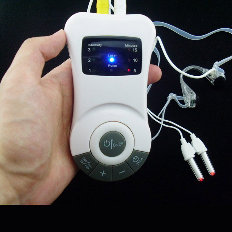 CR-912 Allergie Reliever Laser Rhinitis Therapie Behandlung Massager Maschine Nase Reliever Gesundheit Monitor Werkzeug Voll Englisch manuelle