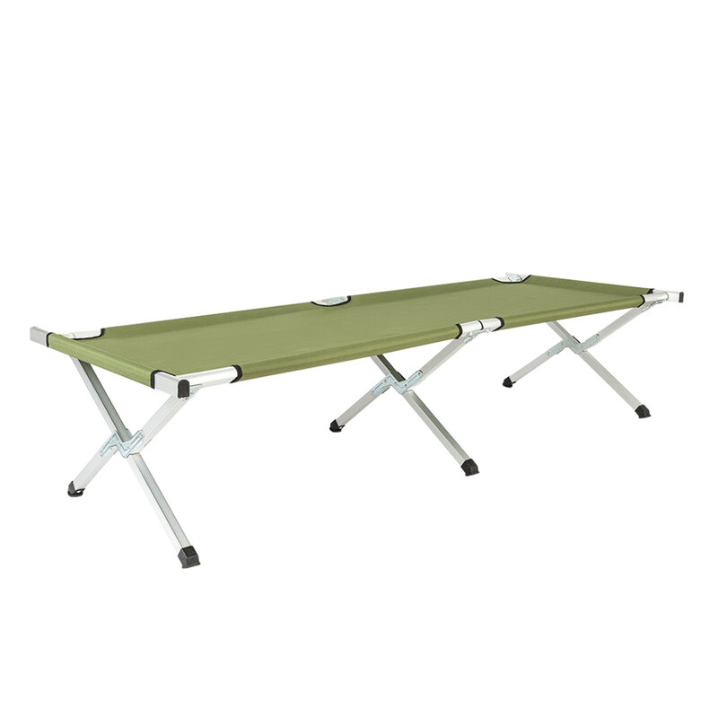 Folding Camping Cot Fishing Single Bed Office Lunch Break Bed Foldable Camping Sleeping Outdoor Picnic Cot