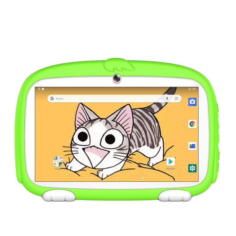 Tabletas de 7 pulgadas para niños, Tablet con Android 8,0, cuatro núcleos, Bluetooth, WiFi, cámara Dual, Android, los más vendidos