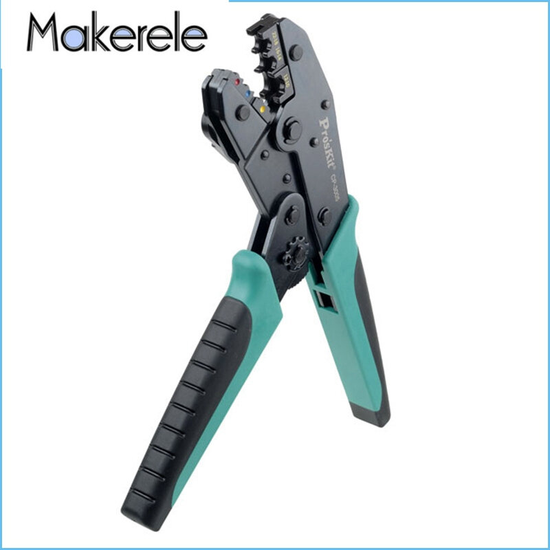 CP Series Multifunctional Straigth Crimper Cable Cutter Automatic Wire Stripper Stainless Steel Ratchet Terminal Crimping Tool