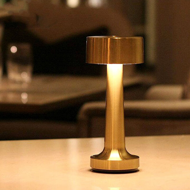 Lampu Meja Bar Led Sensor Sentuh Lampu Meja Anggur untuk Kamar Tidur Restoran Kopi Hotel Dekorasi Lampu Malam USB