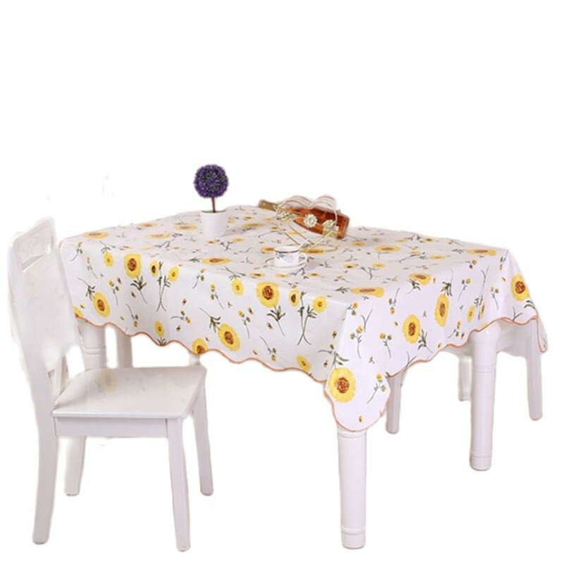 1 pçs toalha de mesa à prova dwaterproof água natal casa pvc capa de mesa de cozinha roupas para mesa de jantar tafelkleed kerst nappe pvc e052