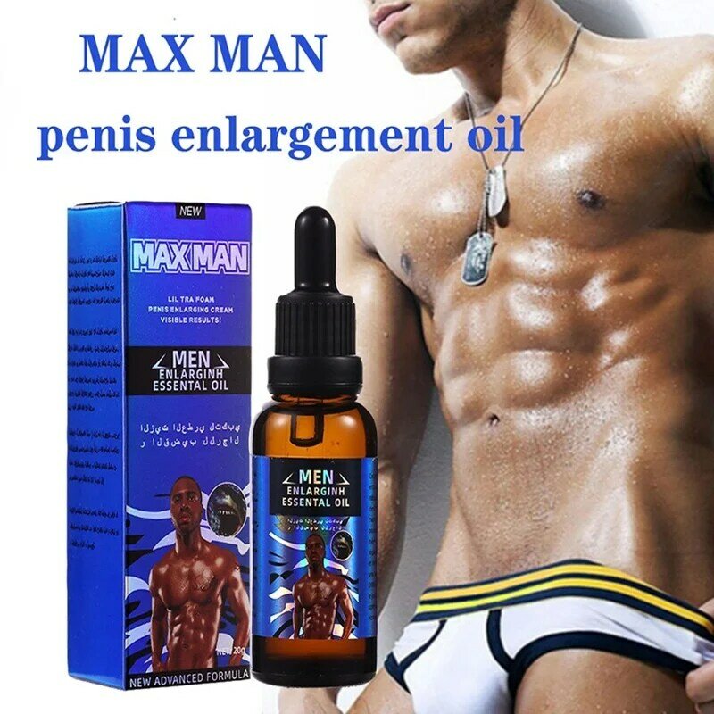 Aceite líquido para agrandar el pene para hombre, potenciador de erección para el cuidado de la salud, masaje para agrandar el Miembro grande