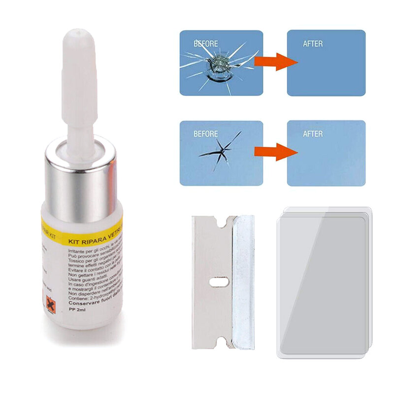 Car Accessories Window Cracked Glass Repair Recover Kit Windshield DIY-Tools Glass Scratch Wholesale Dropshipping