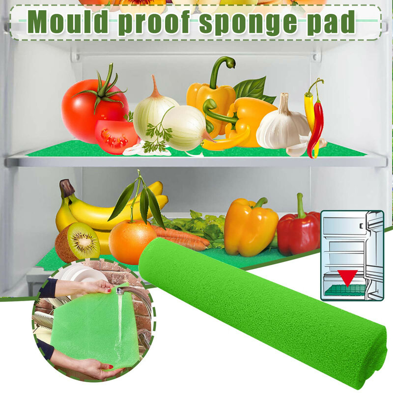 Refrigerator Mildewproof Sponge Mat Filter Cotton Refrigerator Mat
