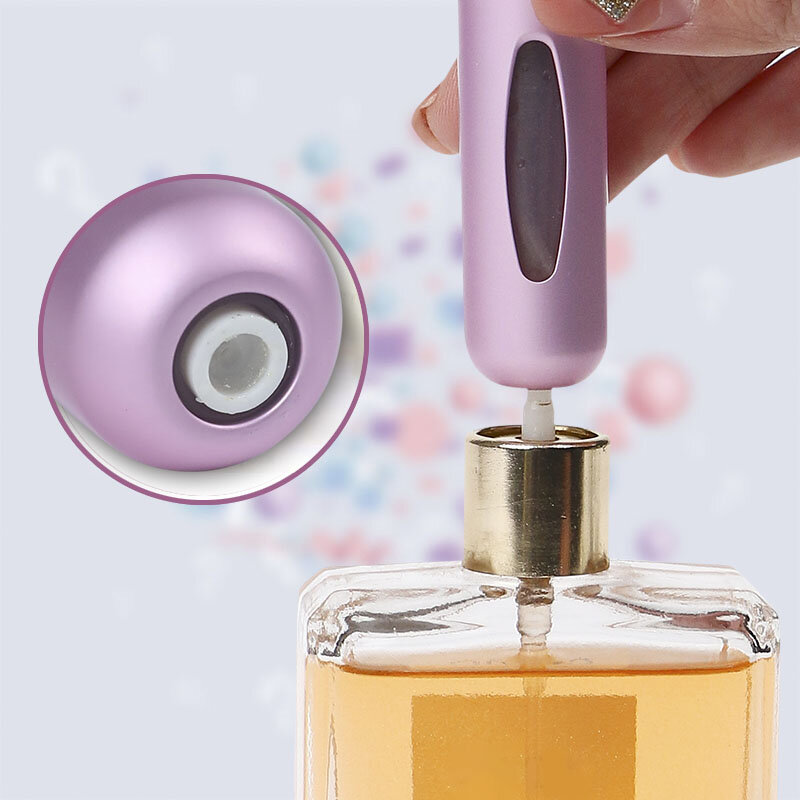 Mini bouteille de parfum Portable rechargeable avec pompe de parfum en Spray, conteneurs cosmétiques vides, atomiseur pour outil de voyage 5ml 8ml