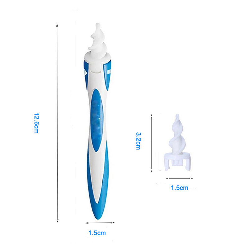 Новый силиконовый ушной инструмент-ложка набор Ушная палочка уши 16 уход за полостью рта мягкая спираль для ушей заботится о здоровье инстру...