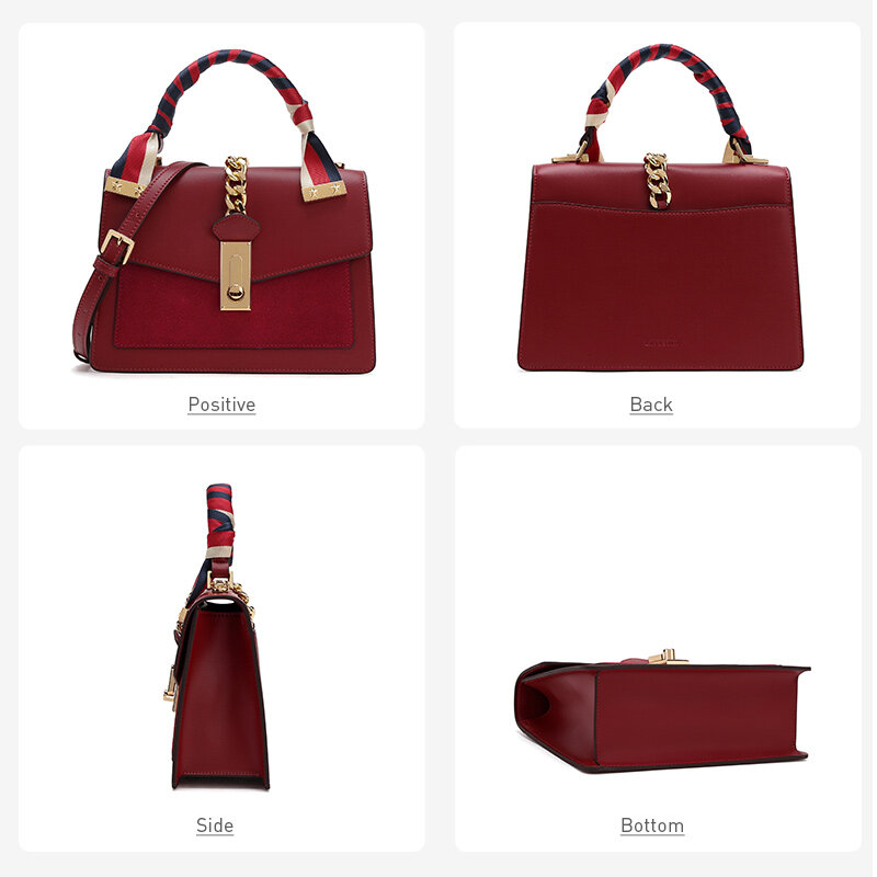 LA FESTIN 2021 New Fashion Luxury Women Split Leather Handbag Temperament Large Capacity One-Shoulder Messenger Bag High-quality