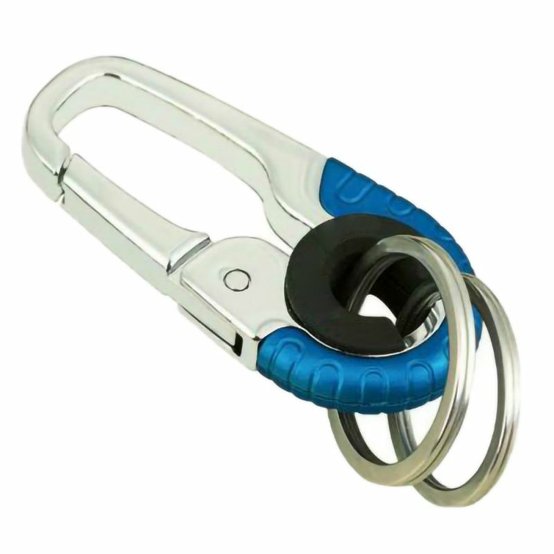 Прочный брелок для ключей крюк металлическая пряжка Открытый Карабин инструменты для скалолазания двойное кольцо автомобильный брелок но...