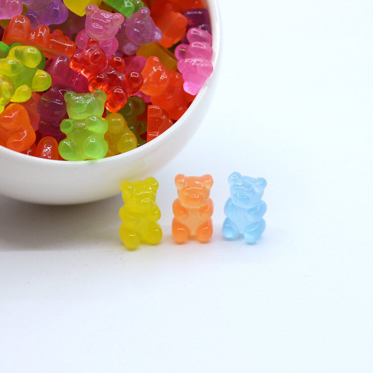 Symulowany Model niedźwiedzia miniaturowe Mini jedzenie owoce i warzywa kuchnia zabawki żywica fałszywe jedzenie zabawka dla lalek dzieci dzieci zabawki E