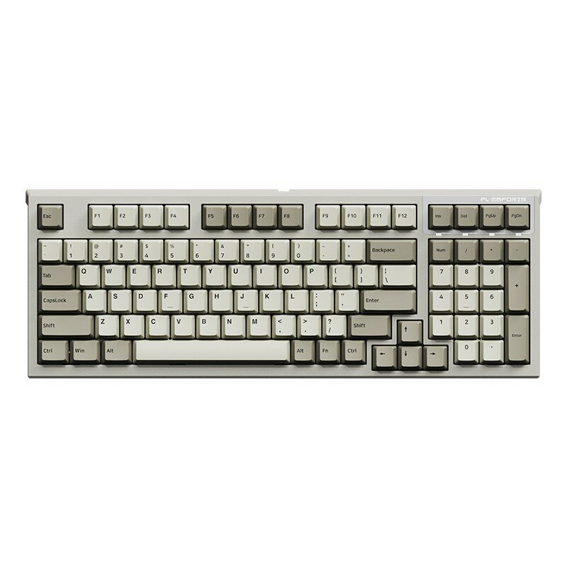 FL · ESPORTS FL980 Keyboard Mekanis 98-Key Versi Sixkey Yang Dapat Ditukar dengan Peralatan Khusus Kantor Gaming