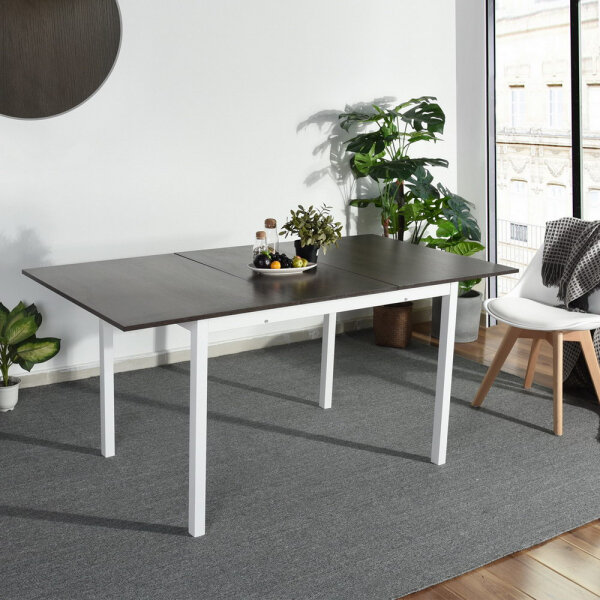 Extendable Dining Table，Can also be Used as a Computer Desk Free Shipping