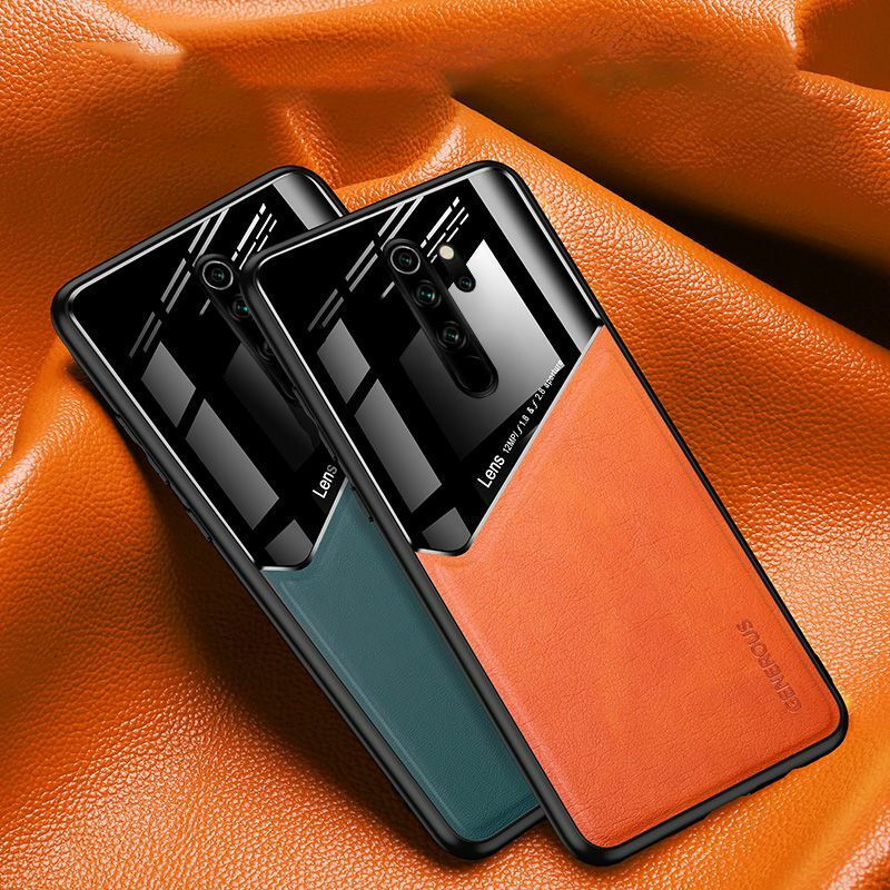 Voor Redmi Note 8 9 9S 10x K30 Pro Max Case Luxe Leer Voor Xiaomi Poco X3 Nfc Redmi 9 Een 9c 10X4G 5G Acryl Spiegel Anti Vallen