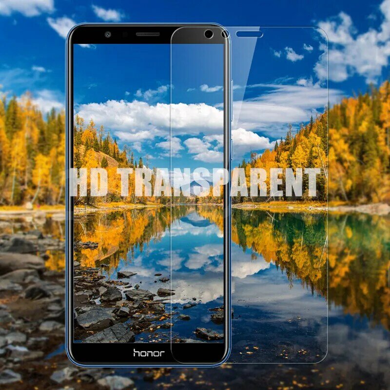 Vidrio Protector 9H para Huawei Honor 7A 7X 7C 7S, Protector de pantalla templado, película de vidrio para Honor 9X 9A 9C 9S 8X 8A 8C 8S Play