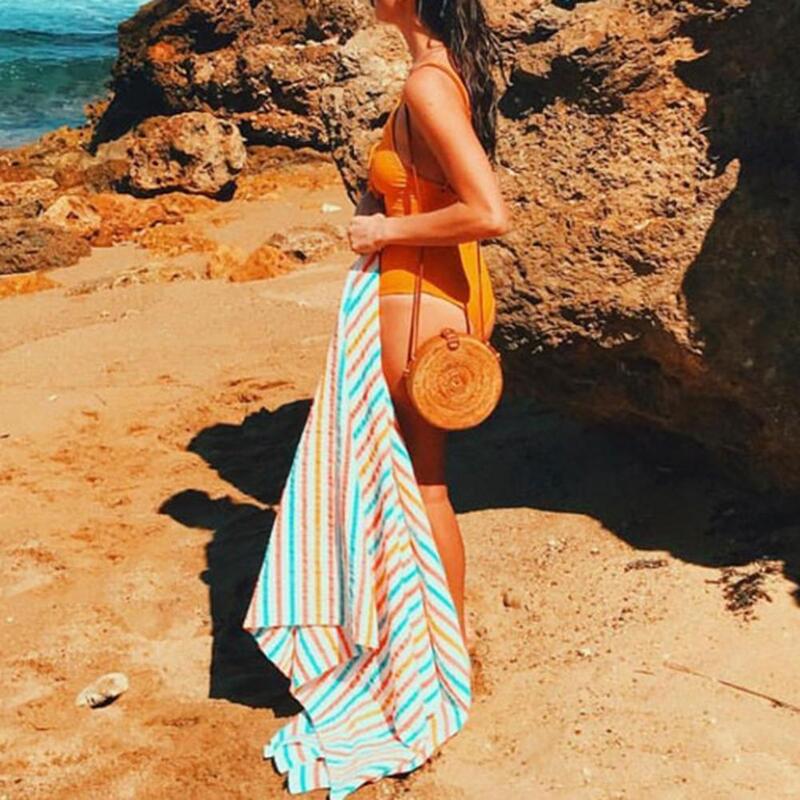 Tas Tangan Rotan Anyaman Selempang Dompet Travel Pantai dan Tas Tangan Bahu Tas Tahan Debu Kurir Musim Panas Fashionista