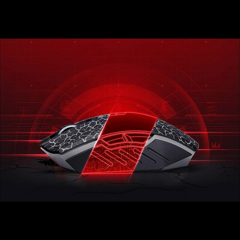 Ratón óptico con cable USB para juegos Bloody A70 A90, 4000DPI, Sensor brillante de colores, para jugador profesional, PC y portátil
