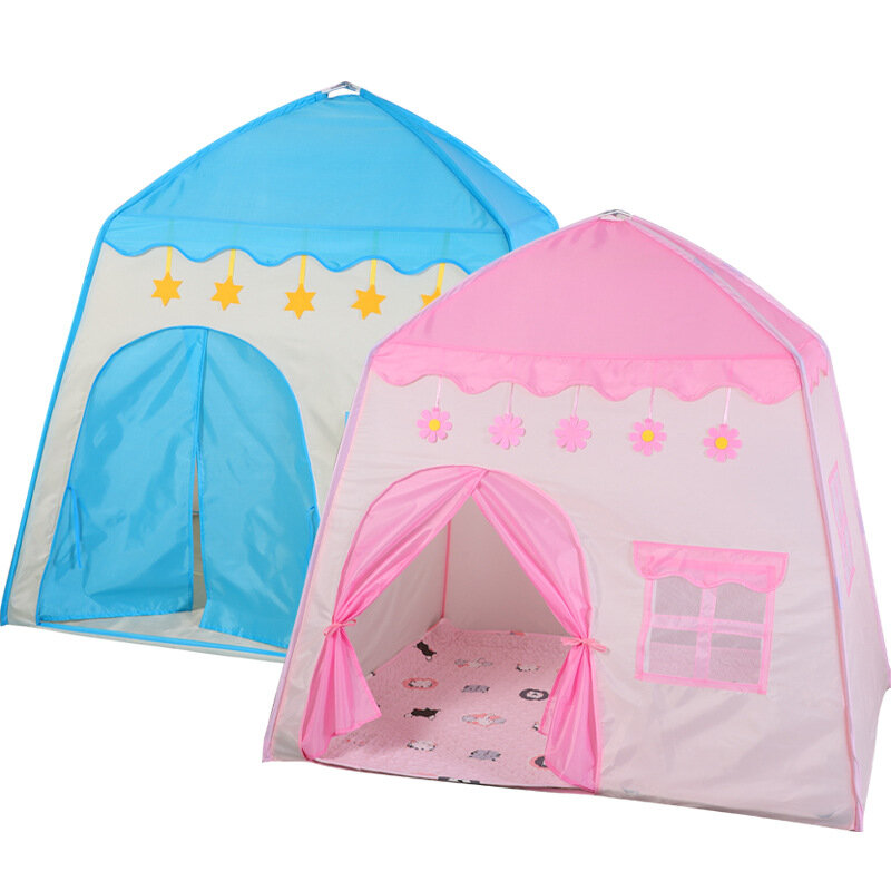 Nova casa indoor tenda das crianças casa jogo grande espaço tenda da menina presente de aniversário