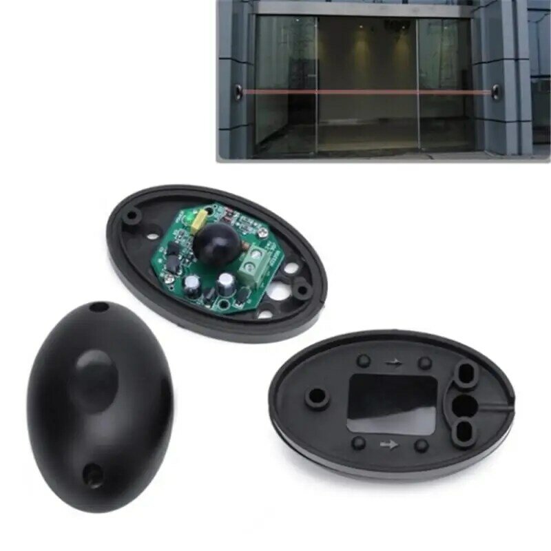 20M Ingle Beam Gerbang Otomatis Aman Sensor Detektor Inframerah/Ayunan/Geser/Gerbang Garasi/Keamanan Pintu Fotosel Inframerah