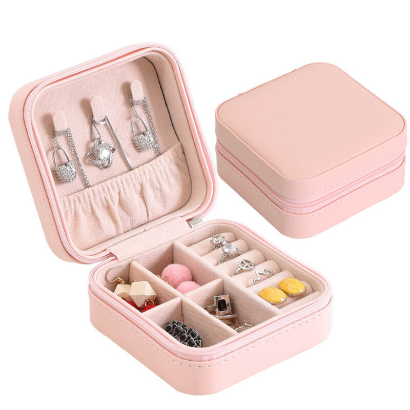 Original feminino maquiagem sacos caixa de jóias organizador mini caso de armazenamento de jóias viagem portátil saco de cosméticos kits de ferramentas de maquiagem 2021