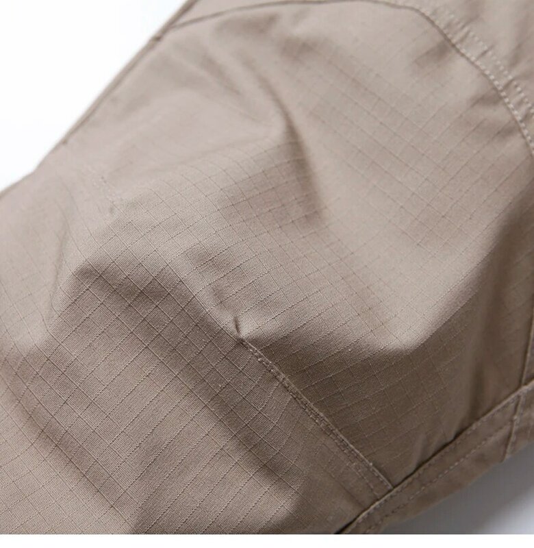Для мужчин s Водонепроницаемый брюки-карго с эластичной резинкой с несколькими карманами военные мужские брюки для отдыха на природе, для б...