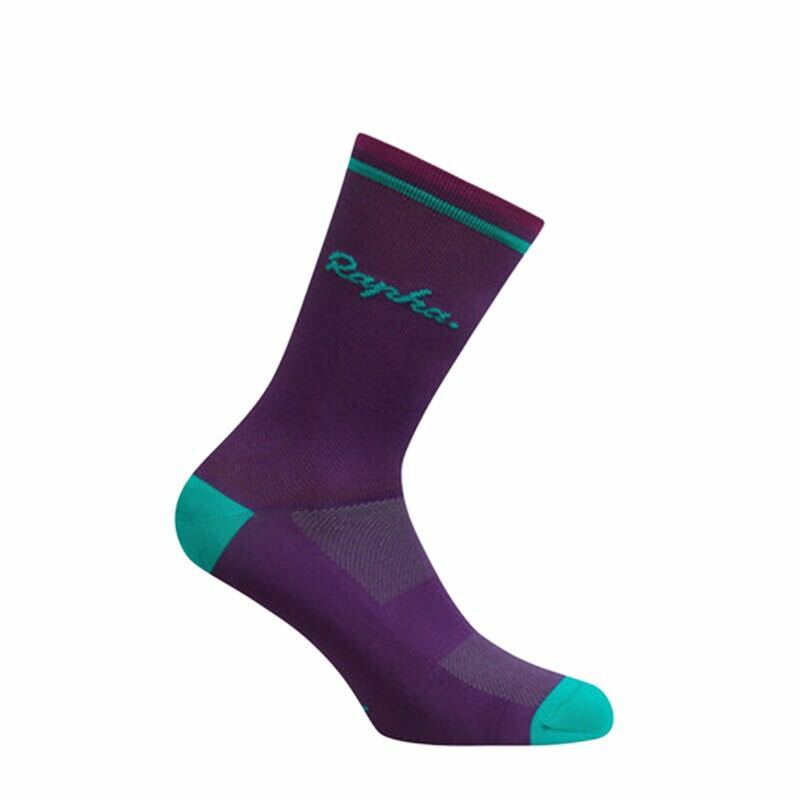 High Quality RAPHA Bicycle socks compression Cycling socks men and women soccer socks basketball socks 6 Color