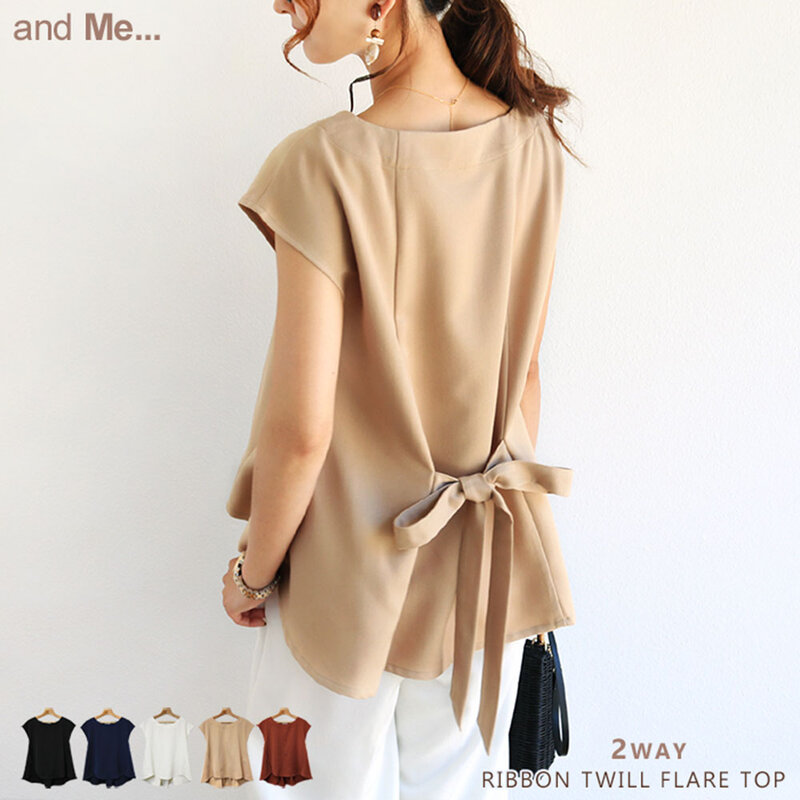 Women Blouse 2021  Office Lady Asymmetric Bow Tie Round Neck Elegant Pullover  Ladies Round Neck Solid Color Roupas Tops  Блузки