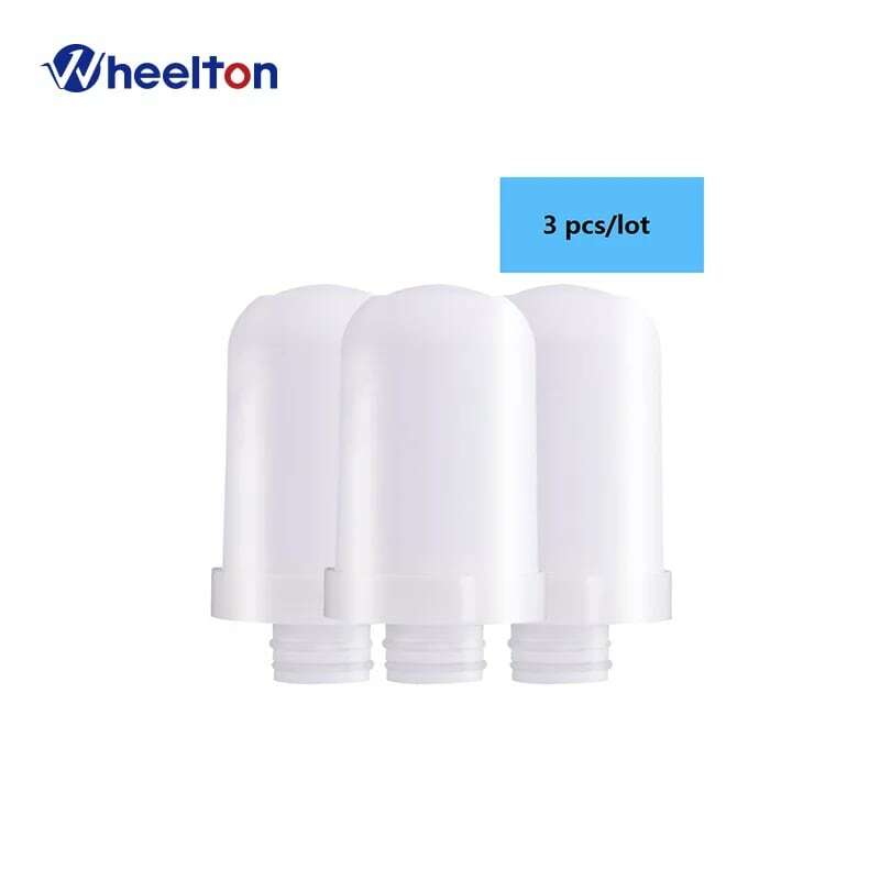Wheelton-cartuchos de filtro de alta calidad, elemento para filtro de agua, purificador de agua para grifo, 3 unids/lote, Envío Gratis