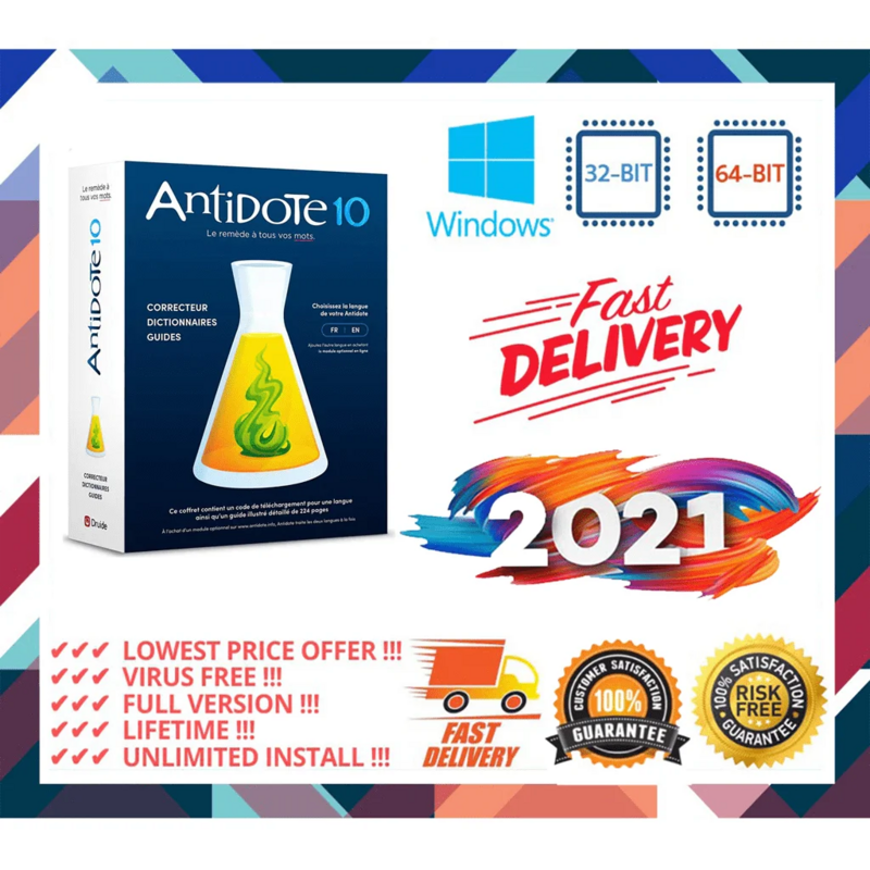 Antidote 10 Pro 2021100% livraison✅