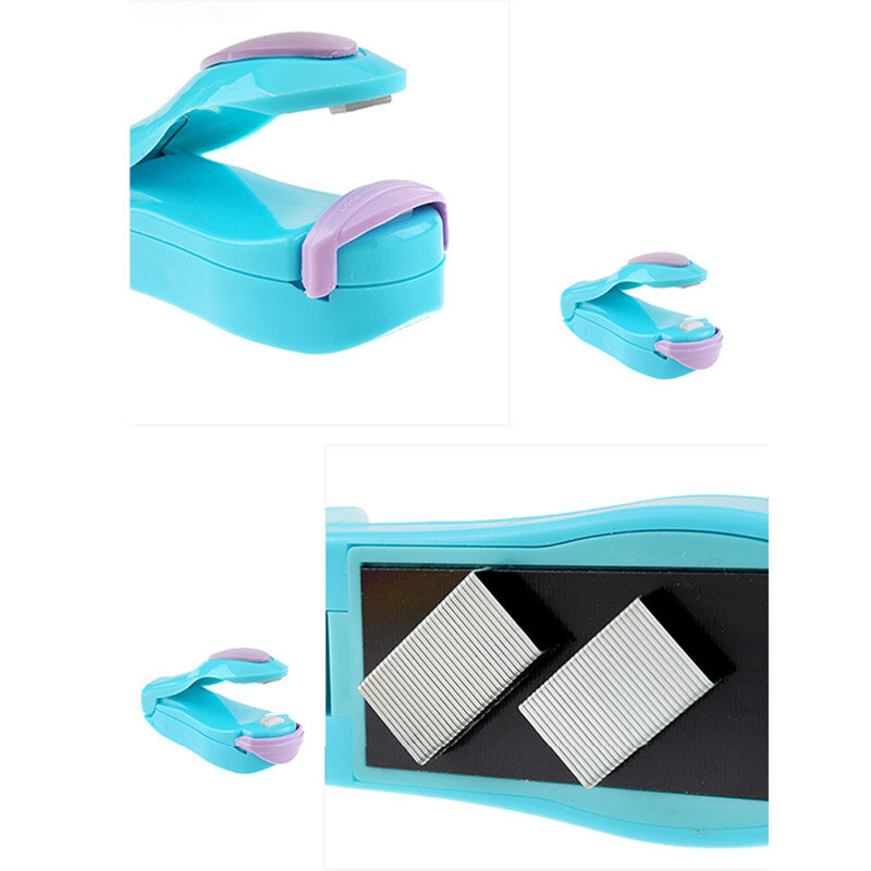 Draagbare Warmte Sealer Huishoudelijke Mini Handy Sealer Plastic Zak Opslag Packet Mini Sluitmachine Gemakkelijk Resealer Voor Voedsel Snack