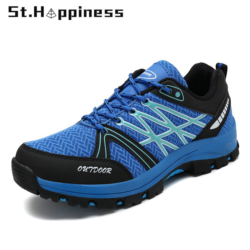 2021 New Winter Men Shoes Fashion Lightweight Mesh Casual Walking Shoes Outdoor Non Slip Hiking Shoes Zapatos Hombre Big Size