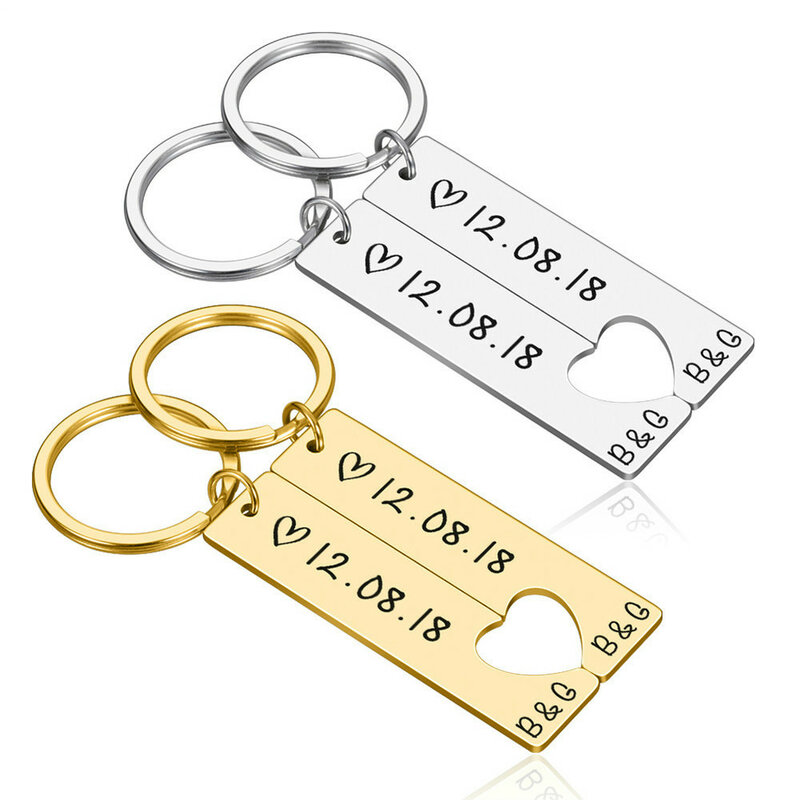 Porte-clés de Couple lien VIP, cadeau