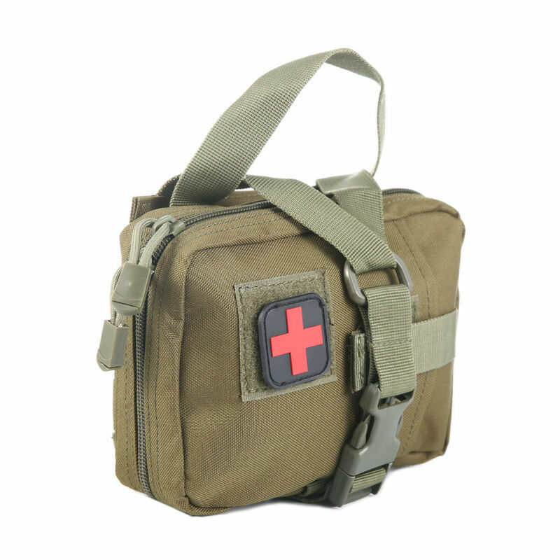First Aid Kit Tactical EMT Medical First Emergency Aid Kit Outdoor Survival Molle Rip-Away Bag