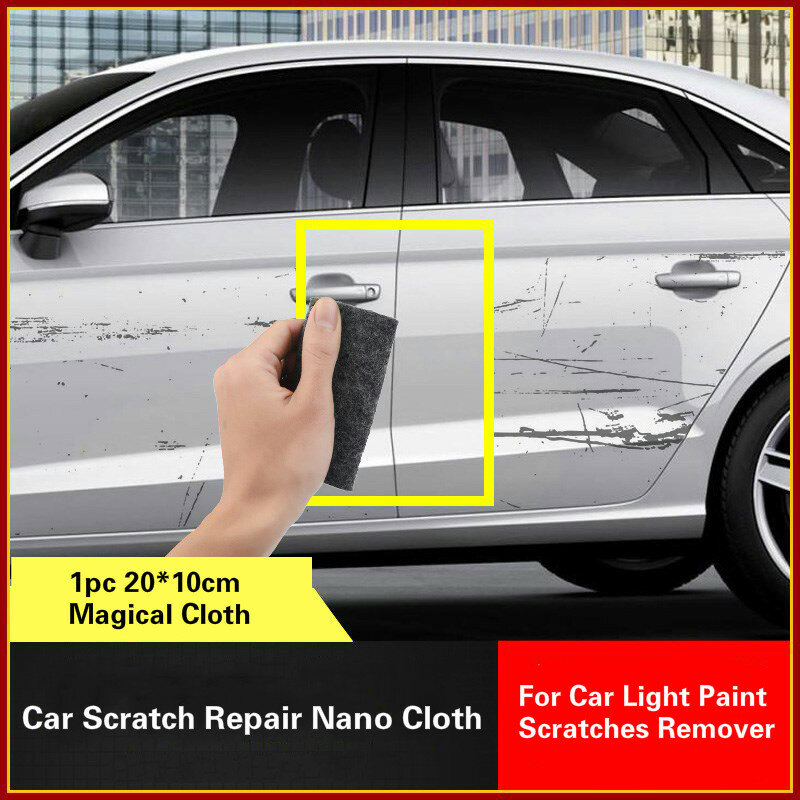 Car Scratch Repair Cloth Nano Meterial for Car Light Paint Scratches Remover Scuffs on Surface Repair Rag Scratch Remover