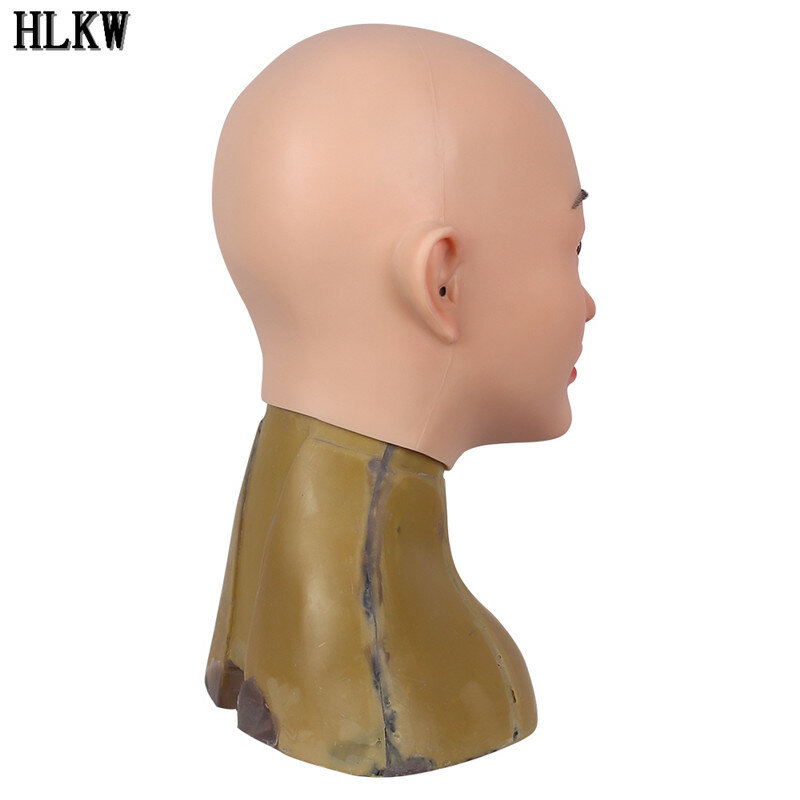 New Sexy Crossdressing Soft Silicone cosplay Costume Mask Props for Crossdresser Transvestite Halloween Cosplay Male to Female