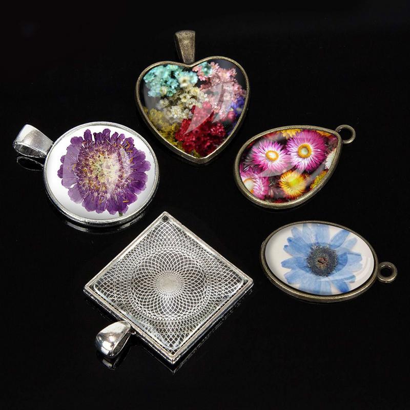 15 pçs/set artesanal jóias fazendo brincos de cristal colar molde silicone diy ferramenta resina cola epoxy artesanato pingente geométrico