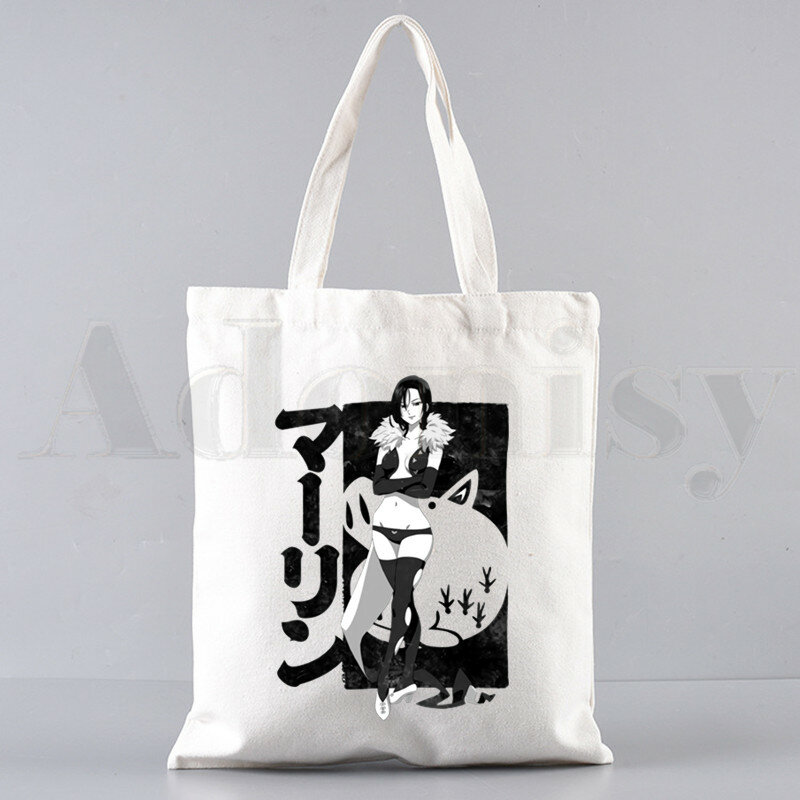 Manga Seven ""nanatsu No Taizai melshoulder as borse borse a tracolla Shopping Casual borsa da donna borsa elegante in tela