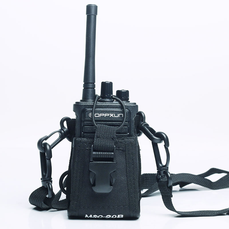 1PC MSC-20B Nylon Pouch Bag Walkie Talkie Carry Case for Baofeng UV5R UV82 bf888S UV-9R Plus TYT Mototrola Ham Two Way Radio