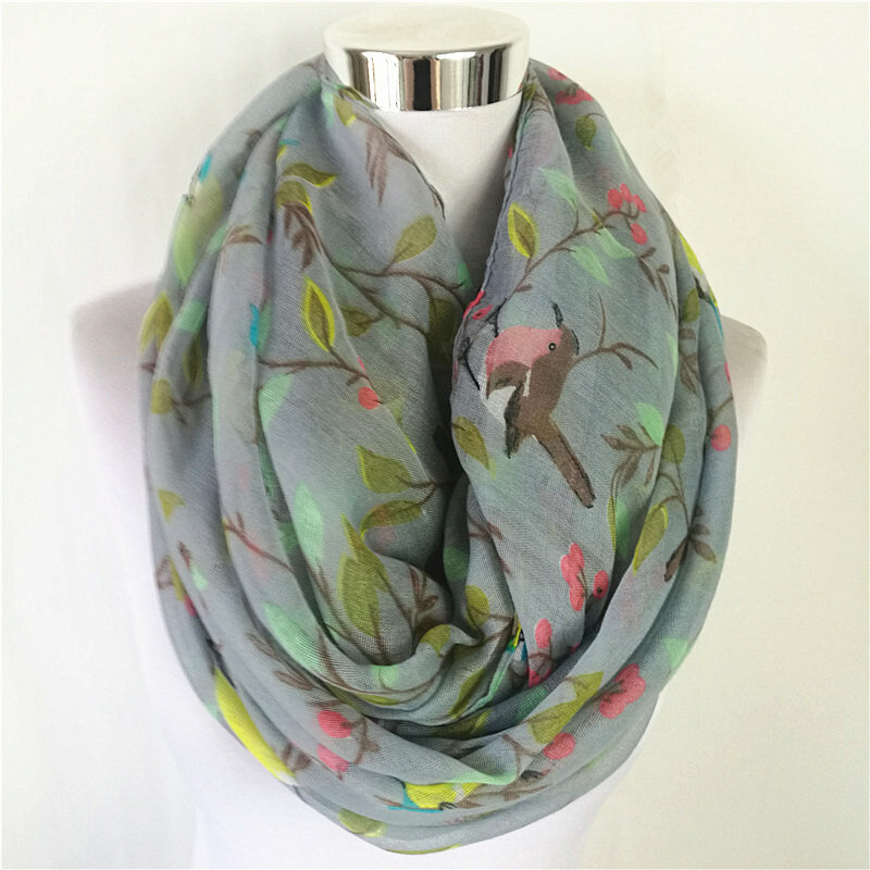 Free shipping circle neck scarves woman large handkerchiefs for women Infinity scarf