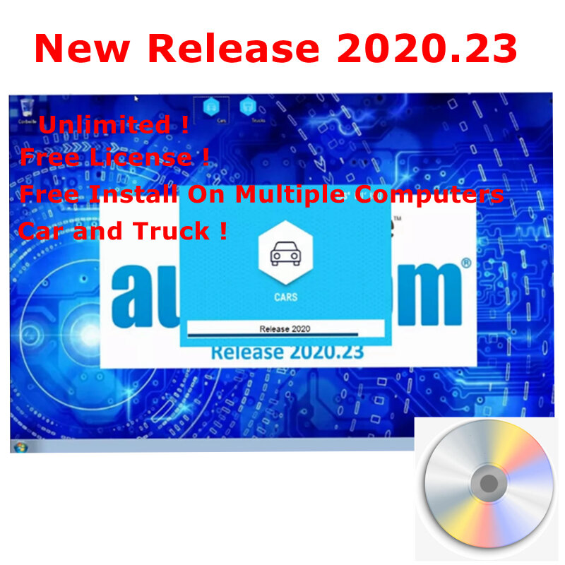 2021 heißer Unbegrenzte Release 2020,23 software für Delphis Vdijk Pro für ds150e Bluetooth Neue Auto Lkw Release Diagnose Werkzeuge