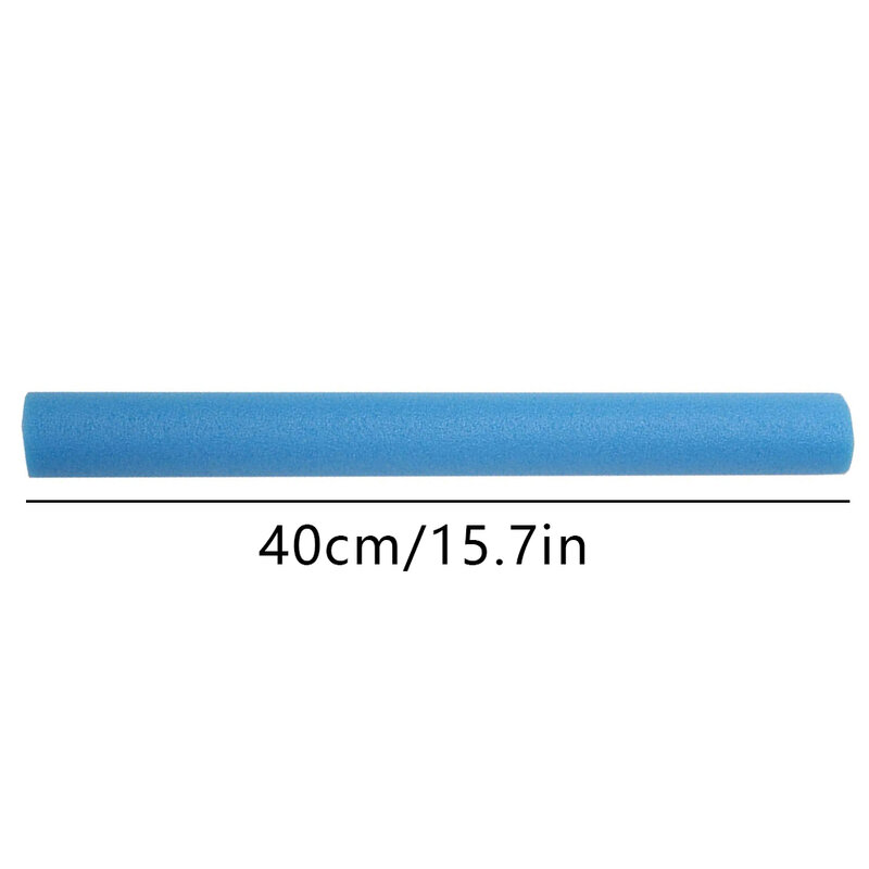 Cubierta de poste de trampolín, Tubos de Espuma de relleno, cubierta de esponja de tubo de espuma, protector, Mangas de espuma, color azul, 40CM, 12 Uds.