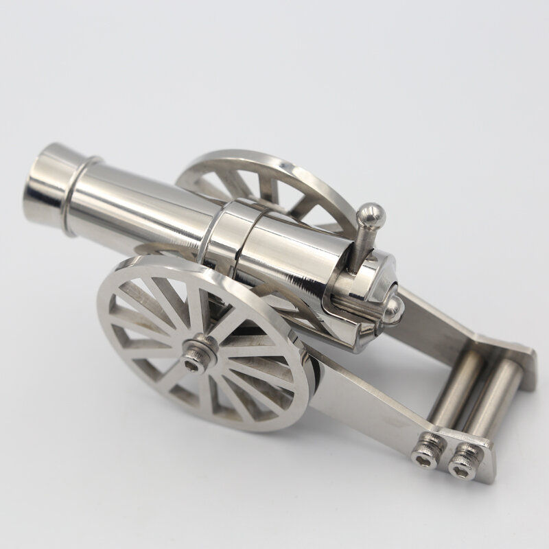 Miniature Napoleon cannon metal Navy desktop model cannon 4mm Steel ball