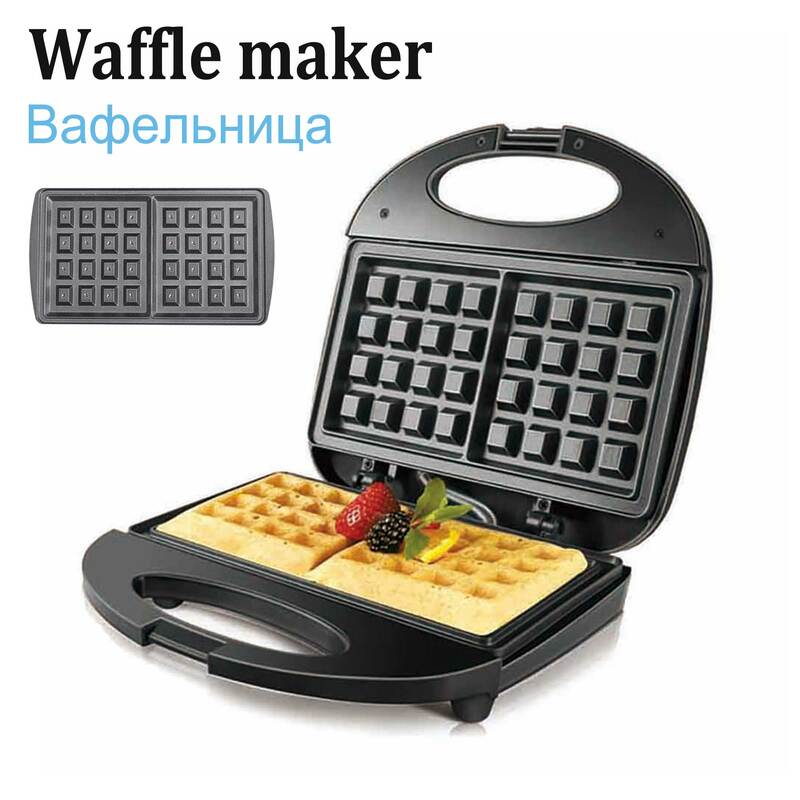 Sonifer-máquina eléctrica para hacer Waffles, electrodomésticos de cocina, horno de masa semiesférica, máquina de desayuno, olla de hierro para hornear, 220V
