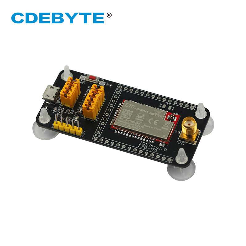 Placa de prueba USB E70-433TBL-NW01 CH340G para UART, módulo transceptor de Red Star, 433MHz, 14dBm