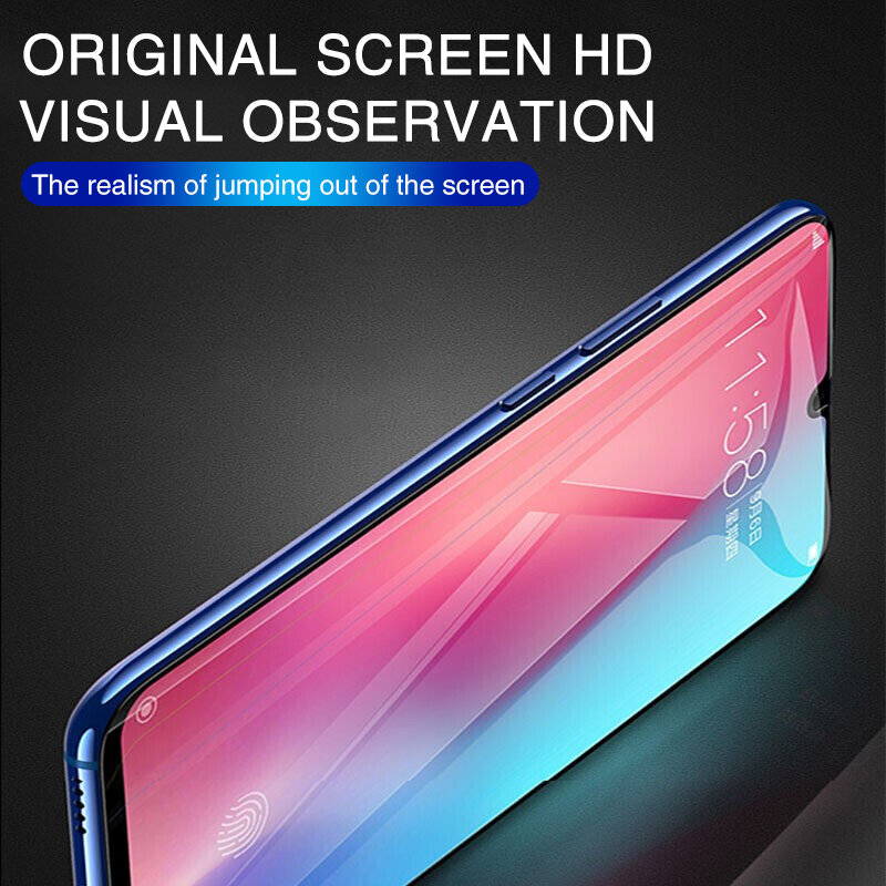 19000D Volledige Cover Screen Protector Voor Xiaomi Mi 9 Se Beschermende Glas Op De Xiaomi Mi 8 Lite 9 9T Pro A3 A2 A1 Max 3 2 5X Film
