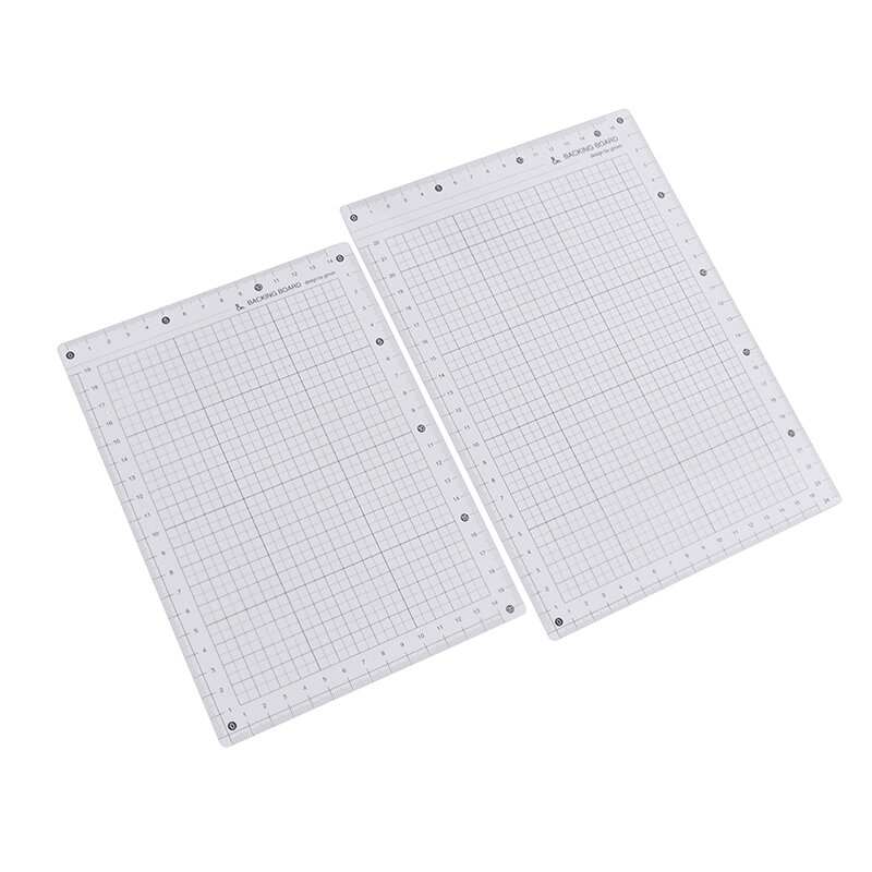 A4 B5 A5 PVC Students Writing Desk Pad Transparent Ruler Board Measuring Supplie