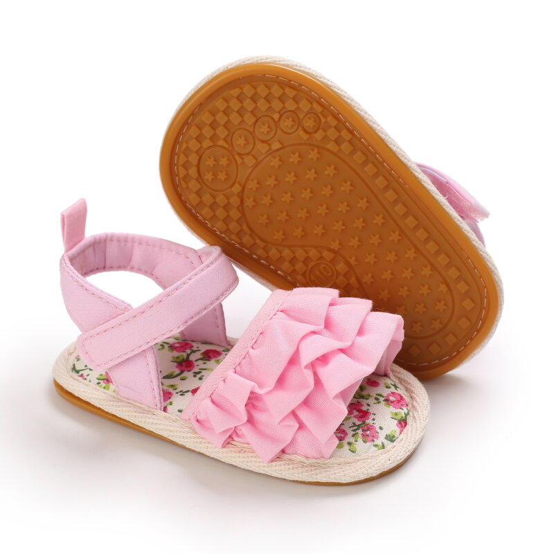 2022 Prewalker Summer Baby Wave Beach Casual Shoes Sandals Garden Baby Shoes 0 To 18 Months Baby Learning To Walk