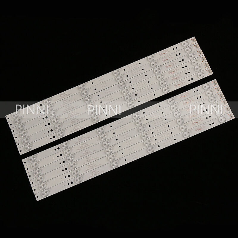 새로운 12 PCS 6LED 490mm LED 백라이트 스트립 50UH5500 50UH5530 5835-W50002-2P00 5800-W50002-6P00 6P10 2P00 0P00 APT-LB14023