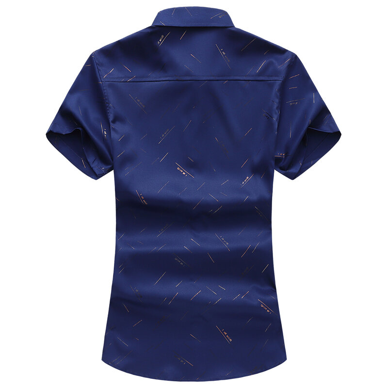 패션 한국 디자인 하와이 비치 반소매 캐주얼 셔츠 남성용 화이트 블라우스 2021 여름 의류 플러스 아시아 사이즈 5XL 6XL