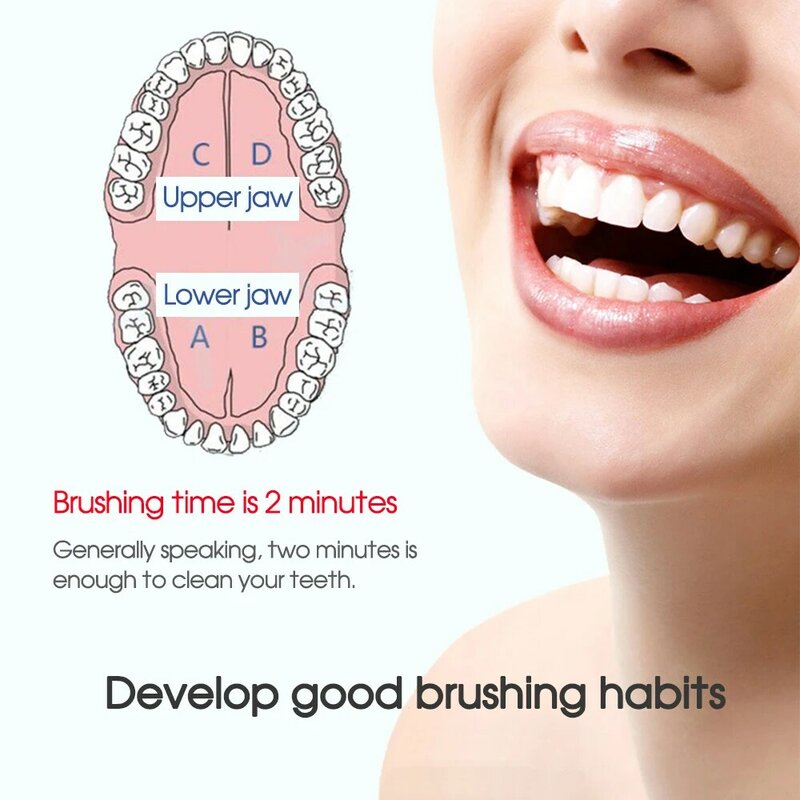 Boi-cepillo de dientes eléctrico sónico para parejas, dispositivo dental resistente al agua IPX7 con memoria inteligente, 5 modos, reemplazable, 3 cabezales