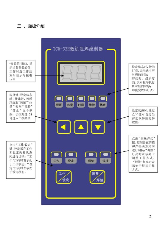 Controlador de soldadura de resistencia de microordenador, TCW-32H, máquina de soldadura a tope, tablero de Control de máquina de soldadura de resistencia